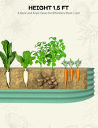 GarveeLife 2 Pcs Raised Garden Beds Outdoor 8x2x1.5 ft - Image 6