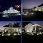 Sucolite 6-Pack Solar Spot Lights Outdoor Waterproof IP65, 3 Lighting Modes - Image 8