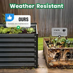 Quictent Galvanized Raised Garden Bed 8x4x2 Ft Tall Metal Planter Box - Image 10