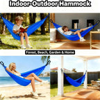 2Pack Hammocks| Camping Hammock | Portable Outdoor Hammock Set | - Image 8