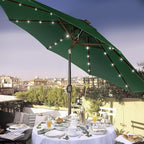 Blissun 9 ft Solar Umbrella, 32 LED Lighted Patio Umbrella, Table Market - Image 7