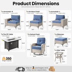 ovios 8-Piece Patio Furniture Set - Image 8