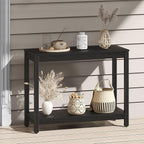 DWVO 38.3" Outdoor Bar Table Console Table, HIPS Material Indoor Outdoor - Image 2