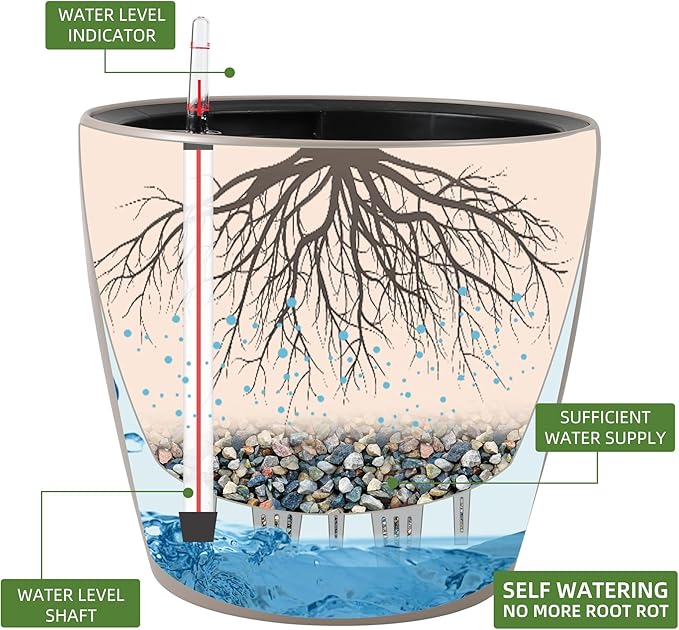 Dexceder 15x14 Self Watering Planter - Image 2