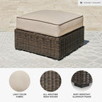 Signature Design by Ashley Coastline Bay Outdoor Patio Nuvella Weather - Image 4