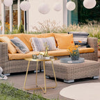 danpinera Outdoor Side Tables, Weather Resistant Steel Patio Side Table - Image 7