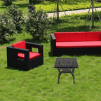 C/G Outdoor Side Tables, Cast Aluminum Patio End Tables, Anti-Rust Coffee Table - Image 3