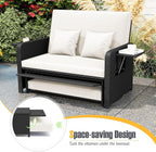 RELAX4LIFE Wicker Patio Outdoor Daybed - Image 8