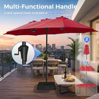 SUPERJARE 13FT Outdoor Umbrella - Image 5