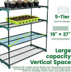 Worth Garden 5 Tier Mini Greenhouse - Image 5