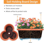 VECELO 7 Tier Vertical Garden Planter, Self Watering Stackable Planters - Image 4