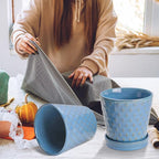 EFISPSS Plant Pots, 5 Inch Pots - Image 6