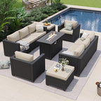 Aoxun 7 Piece Patio Furniture Set - Image 2