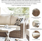 Signature Design by Ashley Beachcroft Outdoor Left & Right Arm Facing Wicker - Image 5