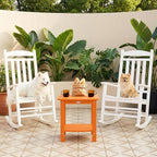 Y&M Outdoor Side Table, HIPS Adirondack Small Double Layer Table, Waterproof - Image 5