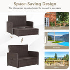 RELAX4LIFE Wicker Patio Outdoor Daybed - Image 8