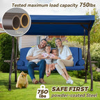 3 in 1 Outdoor Porch Swing - Image 2