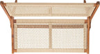SAFAVIEH Outdoor Collection Kobina Natural Acacia Wood/Natural Rope Foldable - Image 6