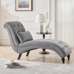 Tufted Soft Chaise Lounge Chair - Image 4