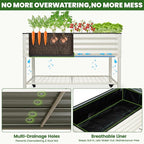 Elevated Raised Garden Bed 2' x 4' - Image 7