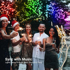Brizled Color Changing String Lights 98FT 300 LED RGB Christmas Lights Dimmable - Image 4