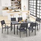 AECOJOY 7 Piece Outdoor Dining Set - Image 2