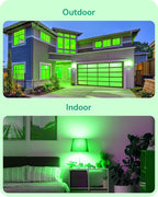 EDISHINE St.Patrick's Day/Easter Decorations PAR38 Green LED Flood Light Bulbs - Image 7