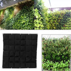 Ogrmar 36 Pockets Vertical Wall Garden Planter Plant Grow Bag - Image 3