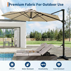 Garvee 10 ft Cantilever Patio Umbrella - Image 6