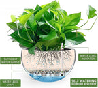 Dexceder 9 Inch Self Watering Hanging Planters Indoor Outdoor, Thickened - Image 2
