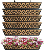 6 Pack 30 Inch Window Boxes Planters Railing Planter Box by KarlliuHOMEGARDEN