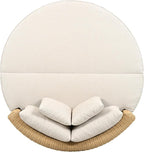 Scott Living Jennie Outdoor Round Wicker Daybed - Image 8