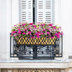 6 Pack 30 Inch Window Boxes Planters Railing Planter Box - Image 4