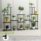 Twhep Tall Multi Tier Plant Stand, 13 Tiers Multifunctional Plant Stands - Image 3