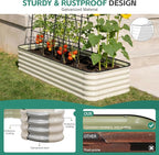 5 in 1Galvanized Raised Garden Bed - Image 5