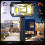 Solar Spot Lights, IP65 Waterproof 40 LED's Landscape Spotlights, 3 Modes - Image 5