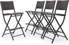 Christopher Knight Home Margarita Outdoor Wicker Barstools, 4-Pcs Set by ChristopherKnightHome