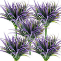 32Pcs Artificial Grass Fake Plants 17.3in Outdoor Plants UV Resistant Faux by Phliofd