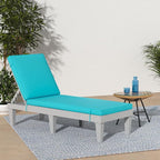 Best Choice Products Outdoor Lounge Chair, Resin Patio Chaise Lounger - Image 2