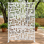 Casaphoria Metal Privacy Screen Outdoor by Casaphoria