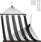 Lazy Daze Hammocks 10.5 FT Double 2 Person Caribbean Rope Hammock, Hand Woven by LazyDazeHammocks