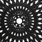 Outsunny 30" Round Patio Dining Table - Image 9