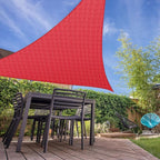 E&K Sunrise 25' x 25' x 25' Sun Shade Sail Triangle Canopy Shade Cover UV Block - Image 7