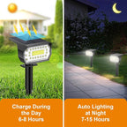 LANSOW Solar Spot Lights Outdoor, 2-in-1 Solar Landscape Spotlights, 3 Modes - Image 2
