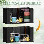 Devoko 160 Gallon Double-Wall Deck Box - Image 3