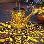 Hummingbird Solar Watering Can Lights, Outdoor Waterproof Garden Lanterns - Image 6