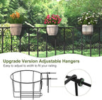 TQVAI 10 Inch Railing Planter - Image 5