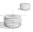 SIMPLIHOME Vivienne Round Pouf - Image 11