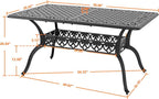 NUU GARDEN 60" Outdoor Dining Table - Image 2