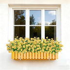 Bassion Artificial Flowers for Outdoors, 24 Bundles UV Resistant Fake Flowers - Image 7